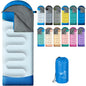 Sleeping Bags for Adults Kids - 3 Season Cold&Warm Weather Waterproof Camping Sleeping Bag - Lightweight Sleeping Bags for Camping Hiking Outdoor Travel