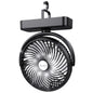 AMACOOL Portable Camping Fan with LED Lantern- 40H Work Time Rechargeable