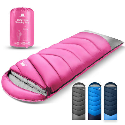 Sleeping Bags for Adults Kids 4 Season Camping Sleeping Bag Gear