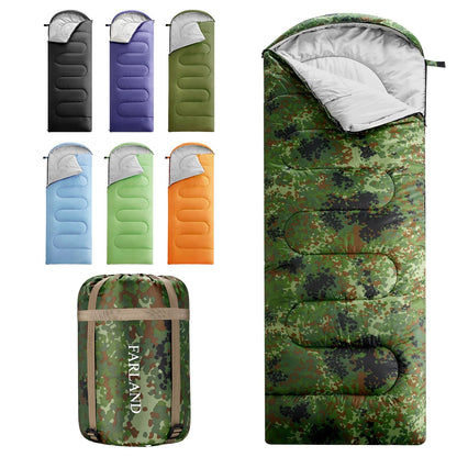 FARLAND Sleeping Bag for Adults, Teens and Kids - 3 Season Camping Gear