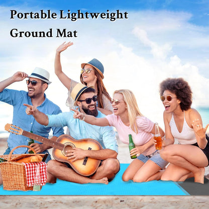 Outdoor Camping Moisture-Proof mat, Ultra Light and Easy to Carry, Waterproof, Moisture-Proof, UV Resistant and Versatile, Suitable for Picnic, Camping and Travel，Sky Blue