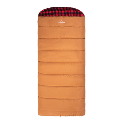 TETON Sports Deer Hunter Sleeping Bag, Warm and Comfortable Camping Sleeping Bag, Teton Tough Canvas Shell for Camping, Hunting, and Cold Weather