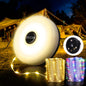 OGERY Camping String Lights 4 in 1, 32.8FT Quick Storage 8 Modes Protable
