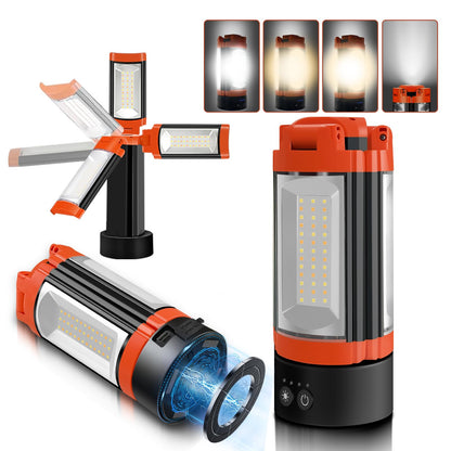 Rechargeable 12000mAh Camping Light with Adjustable Stand