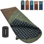 KingCamp Sleeping Bag for Adults, 100% Flannel XL Big and Tall