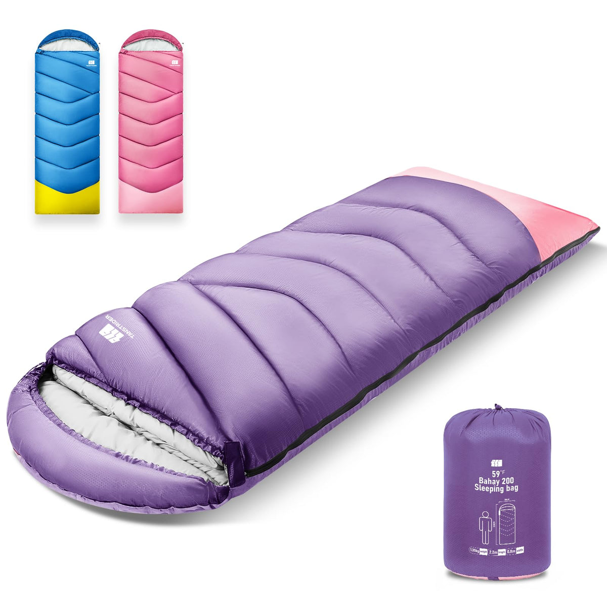 Sleeping Bags for Adults Kids 4 Season Camping Sleeping Bag Gear
