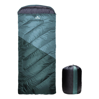 Teton Celsius Regular, 25F, 20F, 0F Degree Sleeping Bags, All Weather Bag for Adults and Kids, Camping Made Easy and Warm, Travel Sack Included