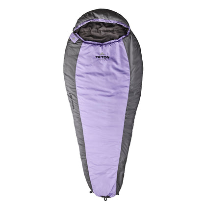Teton 20F and 5F Degree Sleeping Bag; Lightweight, Warm Weather Mummy Sleeping Bags for Adults and Kids, Camping, Backpacking, Hiking