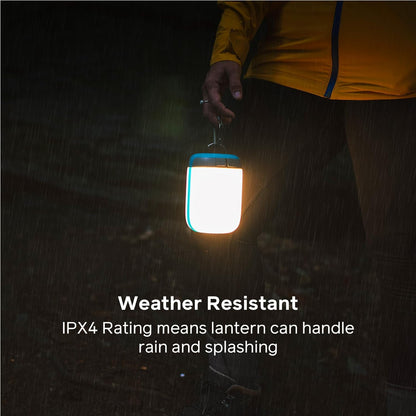 BioLite Alpenglow 500 Camping Lantern, USB, Rechargeable, Multicolor