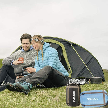 SOULOUT 3-4 Season Sleeping Bag for Adults & Teens - Camping