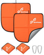 Sportneer Sitting Pad, Lightweight Waterproof Folding Seat Pad for Backpacking, 15.75'' x 15.75'' Portable Camping Seat Mat for Hiking, Picnics & Outdoor Use