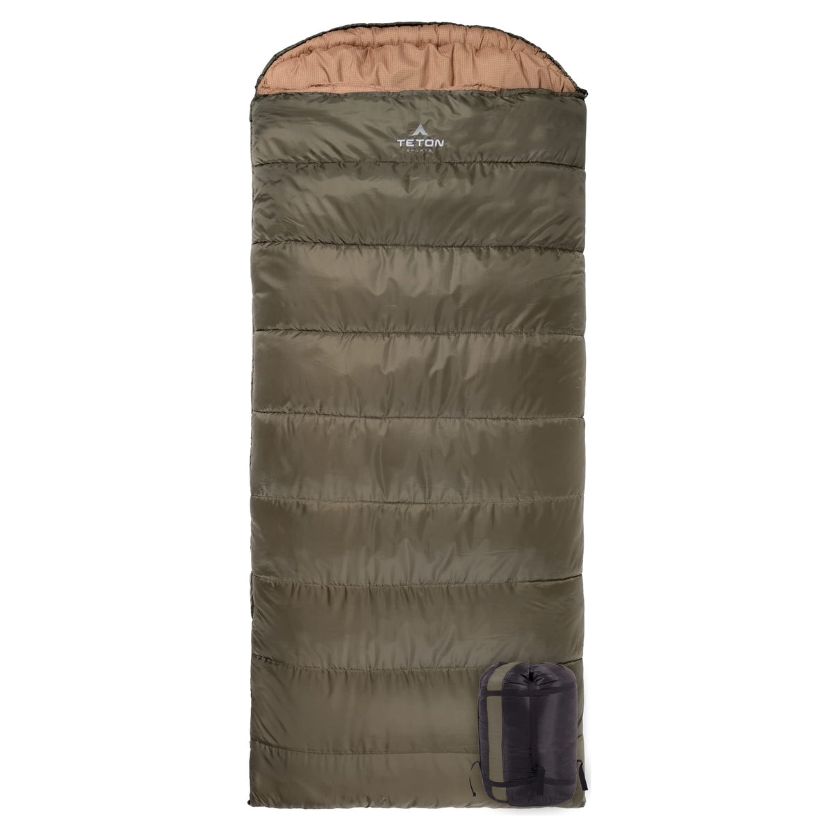 Teton Celsius XXL Sleeping Bag, Cold Weather Sleeping Bags for Adults and Kids, Camping Made Easy and Warm. Compression Sack Included