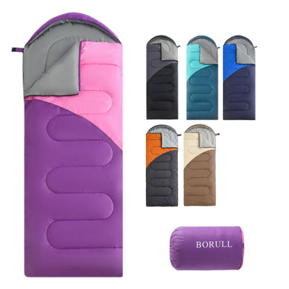 Lightweight Sleeping Bags for Adults & Kids, Backpacking & Scouts, Compact