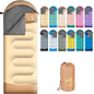 Sleeping Bags for Adults Kids - 3 Season Cold&Warm Weather Waterproof Camping Sleeping Bag - Lightweight Sleeping Bags for Camping Hiking Outdoor Travel