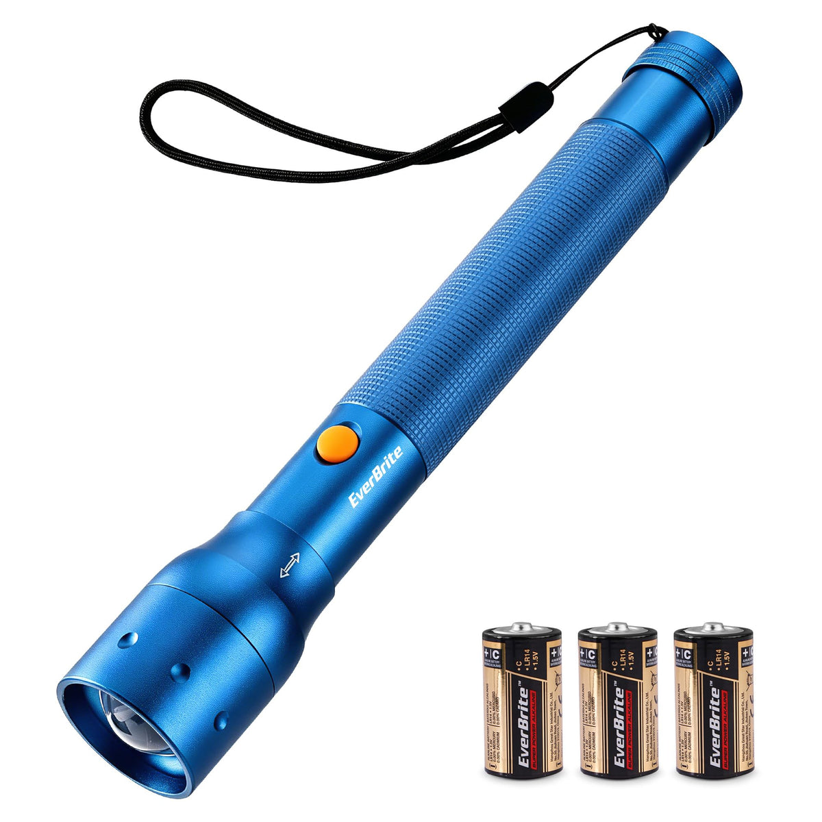 EverBrite Tactical Flashlight, 900 Lumen Zoomable, 3 Light Modes