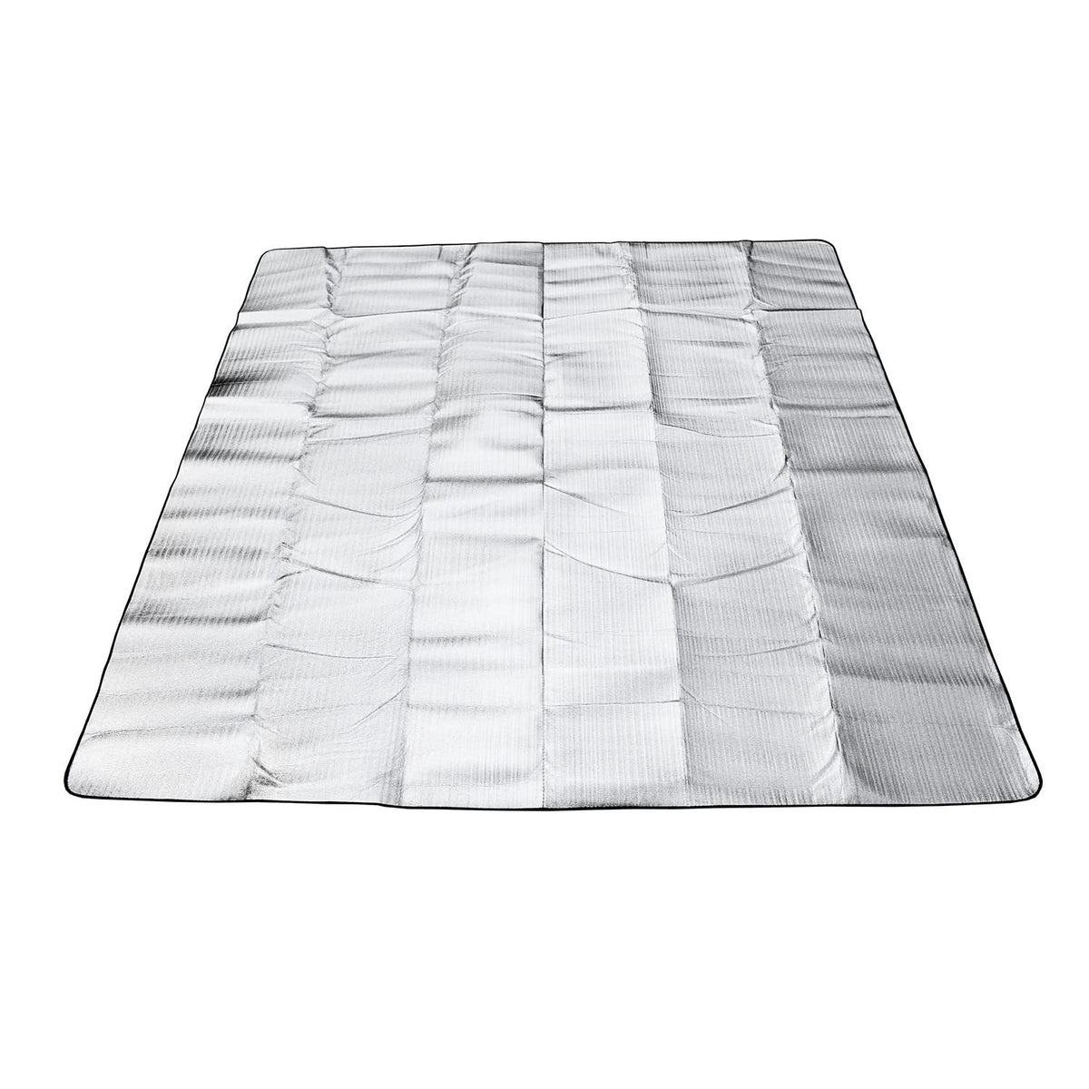 Wind Tour Outdoor Double-Sided Moisture-Proof Aluminum Foil Foam Pad Waterproof and Insulating Foil Mat Picnic Mat Camping Mat for Beach Tent and Camping