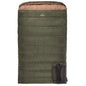 Teton Mammoth Queen Size Double Sleeping Bag- A Warm Bag the Whole Family can Enjoy – Great for Camping, Hunting and Base Camp. Compression Sack Included