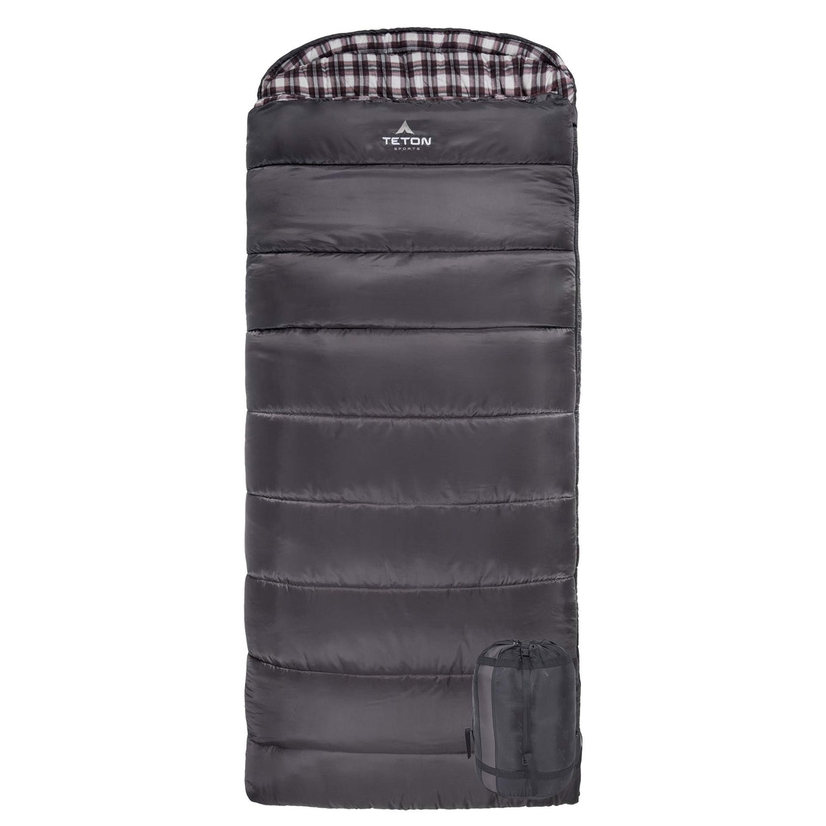 Teton Celsius XXL Sleeping Bag, Cold Weather Sleeping Bags for Adults and Kids, Camping Made Easy and Warm. Compression Sack Included