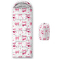 QOOMO Axolotl Cute Camping Sleeping Bags,3 Season Warm & Cool Weather,Lightweight,Waterproof Sleeping Bags for Adults & Kids,Traveling,and Outdoors
