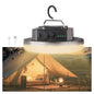 Transparent 5000LM 3 Color Light & Stepless Dimming 40W Camping Tent Light