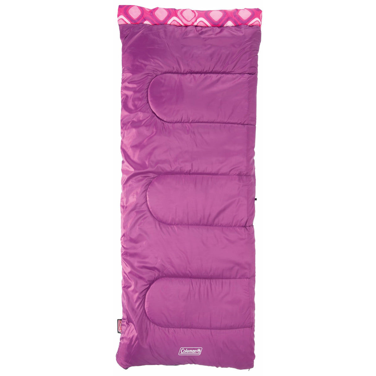 Coleman Kids 45°F Sleeping Bag, Lightweight Youth Camping Sleep Sack