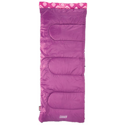 Coleman Kids 45°F Sleeping Bag, Lightweight Youth Camping Sleep Sack