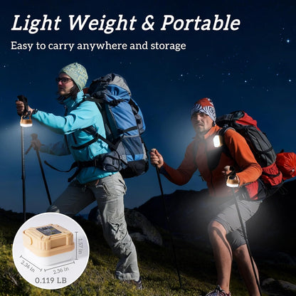 4 Packs Rechargeable Camping Lights LED Camping Lantern
