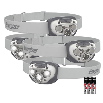 Energizer LED Headlamp PRO (2-Pack), IPX4 Water Resistant Head Light