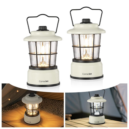 Consciot CL1 Mini Dual Light Sources LED Lantern, Battery Powered Lamp