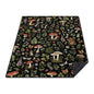 Mushroom Picnic Blankets Waterproof Foldable,60’‘x80'' Portable Dual Layers Outdoor Travel Camping Backpacking Hiking Beach Blanket Mat for Grass Padded Lawn Park Beach,Picnic Accessories