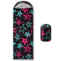 QOOMO Axolotl Cute Camping Sleeping Bags,3 Season Warm & Cool Weather,Lightweight,Waterproof Sleeping Bags for Adults & Kids,Traveling,and Outdoors