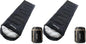 Atarashi Camping Sleeping Bag- 4 Seasons for Adults, Light, Warm, Extra-Large with Compression Sack- Great for Hiking, Backpacking & Outdoor Adventures