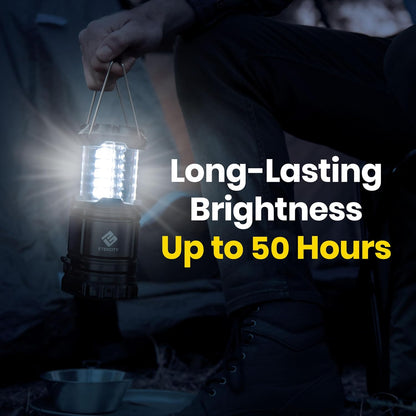 Etekcity LED Camping Lanterns, Battery Included, 4 Pack