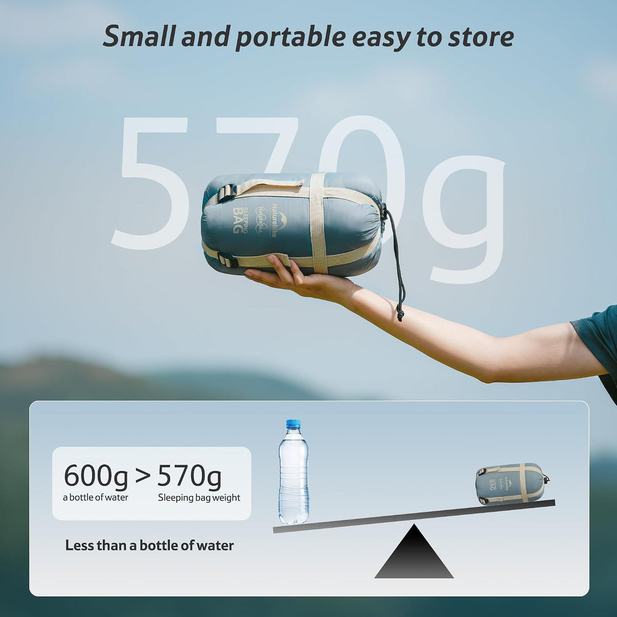 Naturehike NatureSea Sleeping Bag with Marine Floating Material