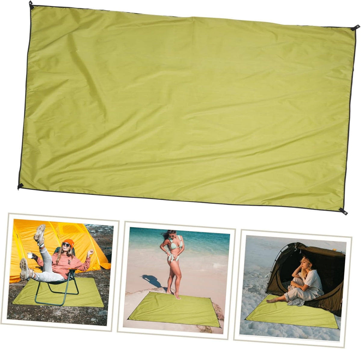 BESPORTBLE Waterproof Ground Mat 210x150cm Oxford Cloth for Camping Beach