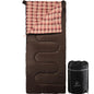 REDCAMP Cotton Flannel Sleeping Bag for Camping Backpacking, Adults Cold Weather Envelope Sleeping Bags with 2/3/4/6lbs Filling