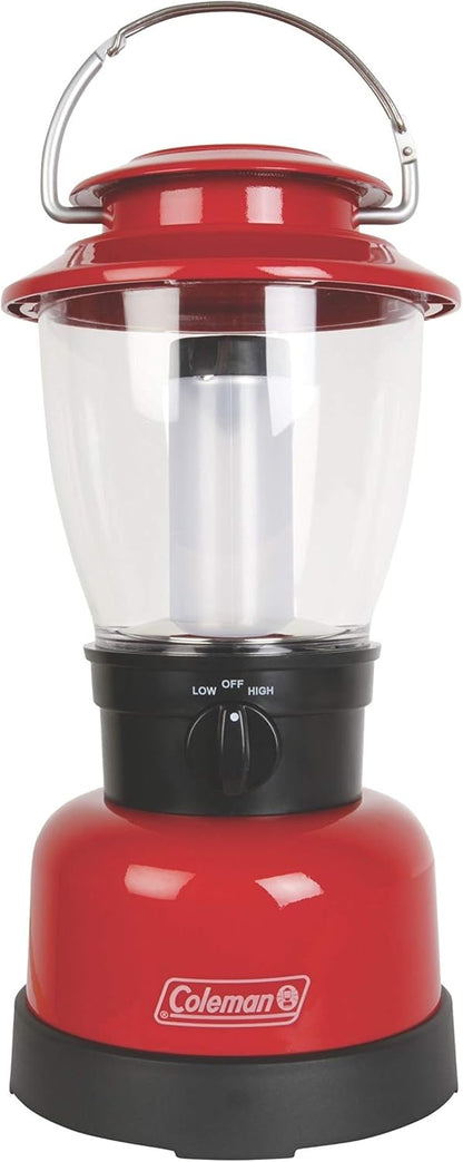 Coleman 400L LED Camping Lantern, Water-Resistant, Red