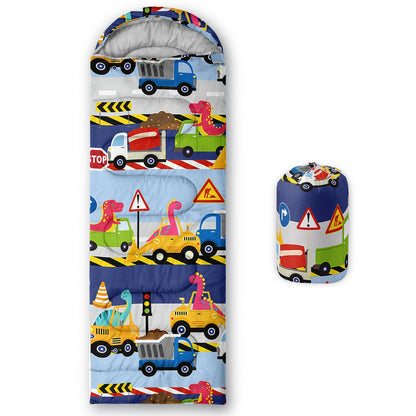 QOOMO Axolotl Cute Camping Sleeping Bags,3 Season Warm & Cool Weather,Lightweight,Waterproof Sleeping Bags for Adults & Kids,Traveling,and Outdoors
