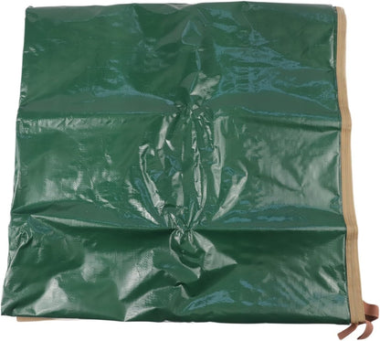 Outdoor Camping Tent Tarp, PE Waterproof Ground Sheet with IPX7 Moisture Proof, Foldable Picnic Mat for Hiking Beach Car Cover, Green(2.4 * 2.4m)