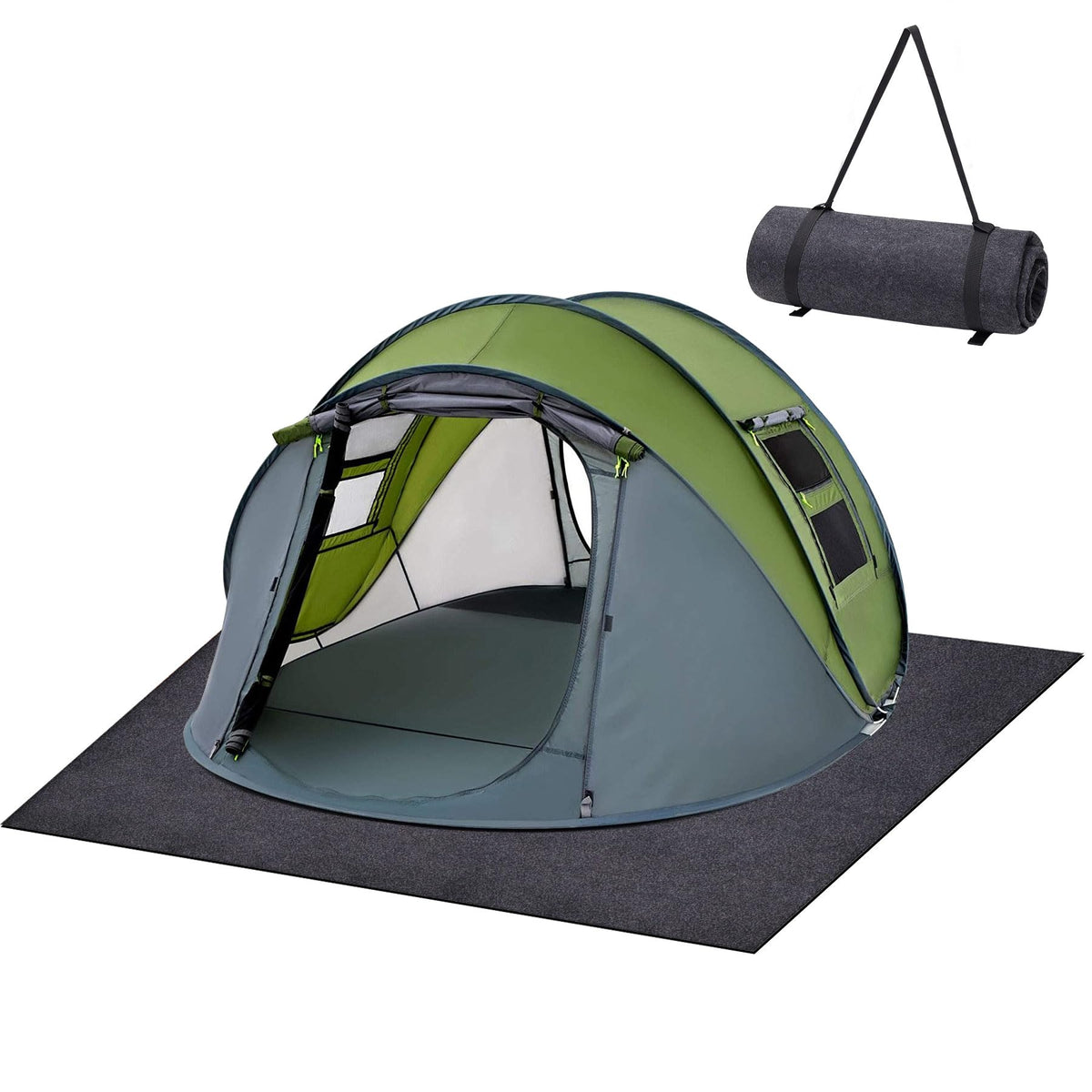 Camping Tent Carpet Mat,Waterproof Inside/Outside Tent Rug