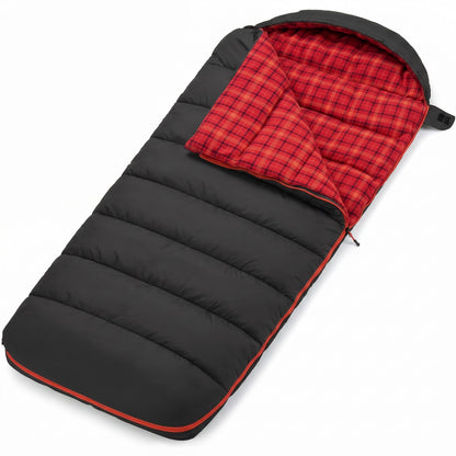 Naturehike Big & Tall Flannel Sleeping Bag for Adults