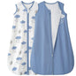 Yoofoss Baby Sleep Sack 6-12 Months TOG 1.5 Fleece with Plush Dots 2 Pack