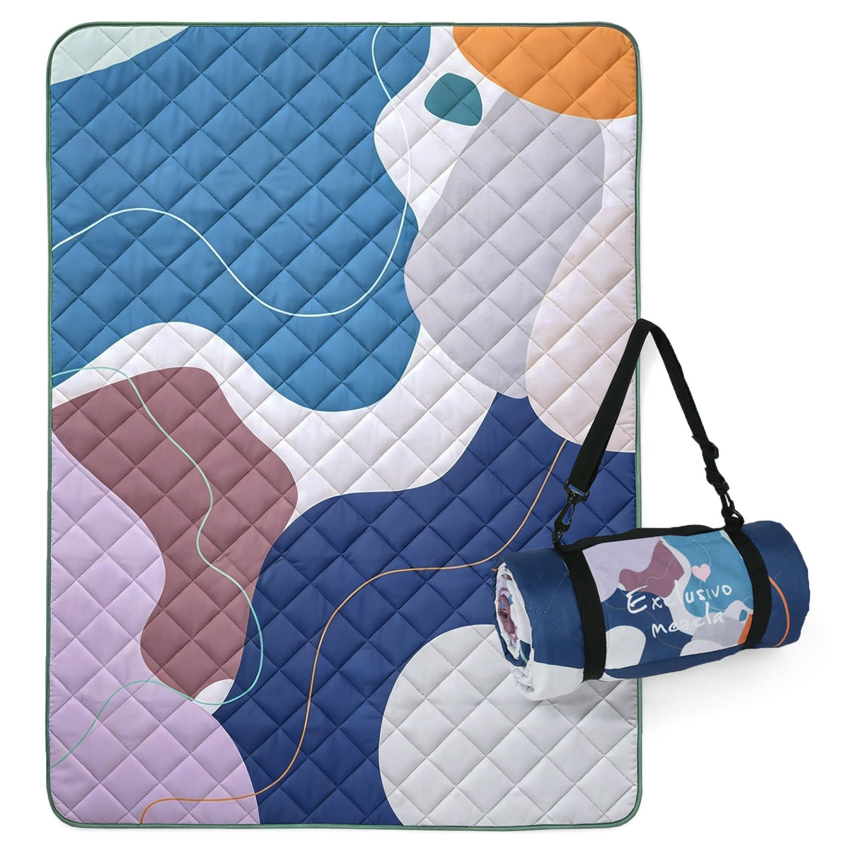 Exclusivo Mezcla Extra Large Waterproof Foldable Picnic Blanket