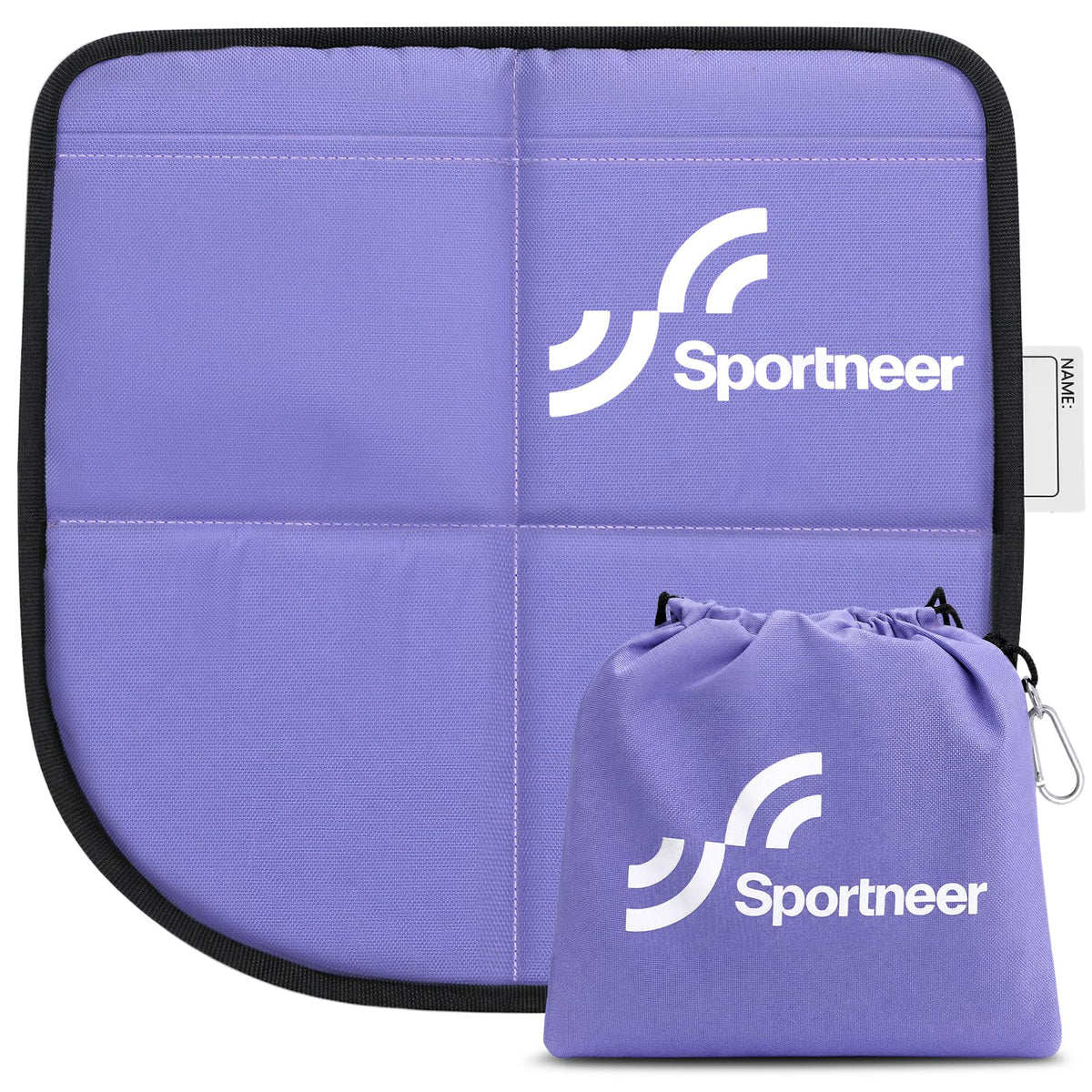 Sportneer Sitting Pad, Lightweight Waterproof Folding Seat Pad for Backpacking, 15.75'' x 15.75'' Portable Camping Seat Mat for Hiking, Picnics & Outdoor Use