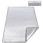 REDCAMP 79"x59" Camping Mat Foam Foil Blanket, Waterproof Aluminum Foil Mat Sleeping Tent Pad for Outdoor Picnic, Camping, Beaches, 1 Pack/2 Pack/4 Pack