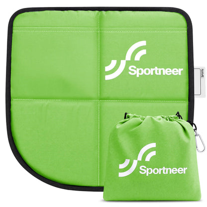 Sportneer Sitting Pad, Lightweight Waterproof Folding Seat Pad for Backpacking, 15.75'' x 15.75'' Portable Camping Seat Mat for Hiking, Picnics & Outdoor Use