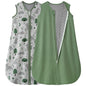 Yoofoss Baby Sleep Sack 6-12 Months TOG 1.5 Fleece with Plush Dots 2 Pack