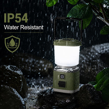 Rechargeable Camping Lantern,1000LM 4 Lighting Modes, Stepless Dimming