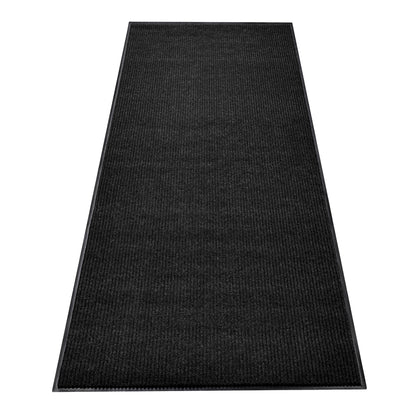 LuxUrux® Durable Rubber 3'x5' Commercial Door Mat - Heavy Duty, Indoor/Outdoor, Easy Clean, Waterproof, Patio, Garage - Commercial Floor Mat for Entry (3 x 5 Feet)