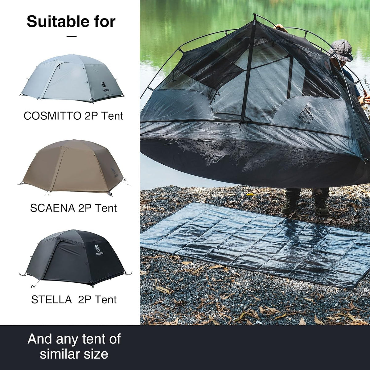 OneTigris Waterproof Heavy Duty Mat